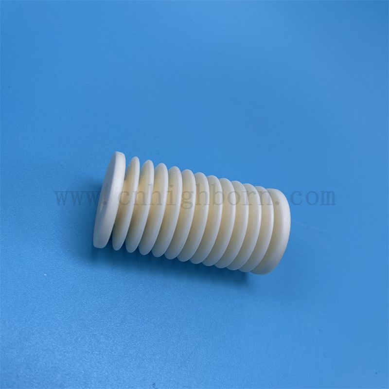 Wysoka jakość 95% AL2O3 Roller Alumina Ceramiczne maszyny tekstylne Zastosowano