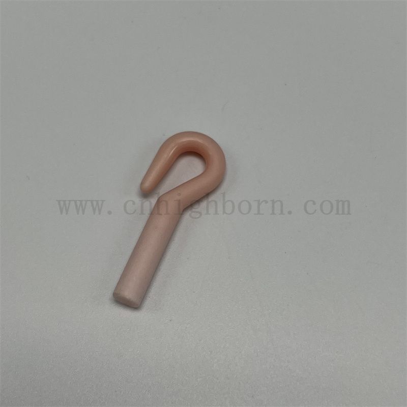 Odporność na zużycie 95% Pink AL2O3 Alumina Ceramiczna Przewodniki Tekstile Tekstile Purph