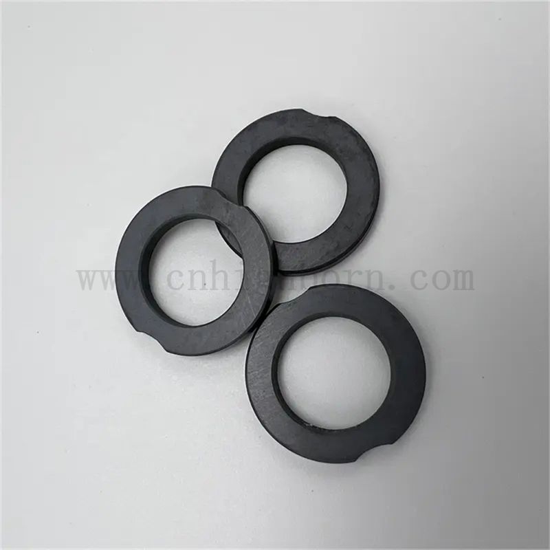 Zużycie odpornych na ssic krzemowe pierścienie ceramiczne do uszczelnienia pompy w branży