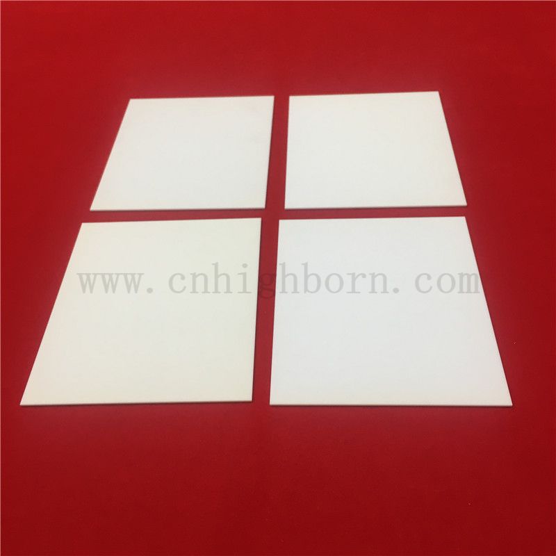 Polerowanie 95% 99% podłoża glinu AL2O3 Płyta ceramiczna