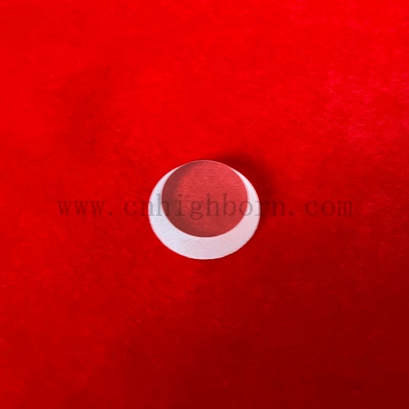 Okrągłe soczewki kwarcowe o ostrych krawędziach