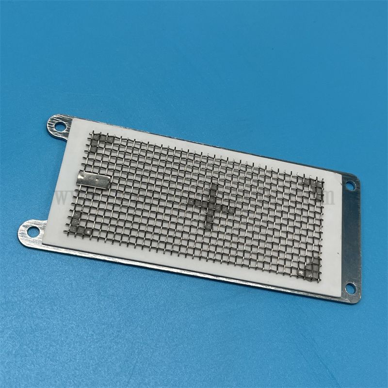 Metalowy sitodruk arkusz ozonu aluminiowa ceramiczna płytka wyjściowa O3