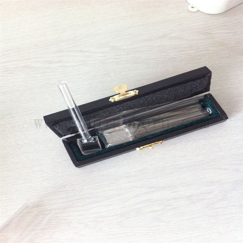 Wysoka precyzyjna fluorescencyjna mikro optyczne szklane spektrofotometr kwarcowy kuwetka do przyborów laboratoryjnych