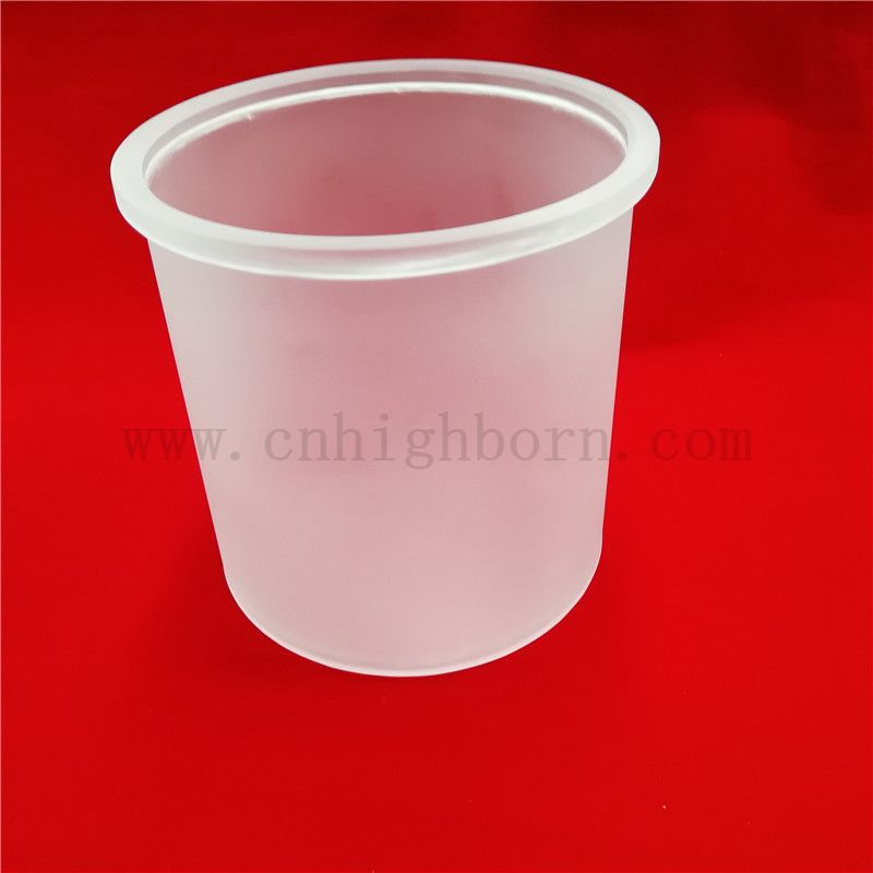 Odporność na ciepło dostosowana stopionowa krzemionka półprzezroczysta kwarc tygla