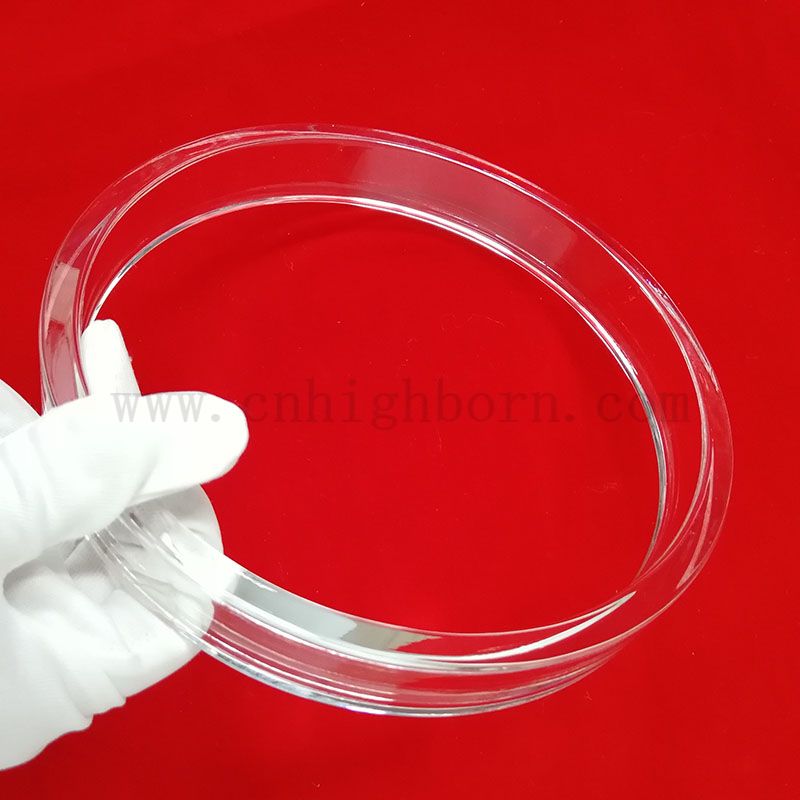 Specjalnie wytwarzaj szklaną rurkę kwarcową ze stopionym kołnierzem krzemionkowym 