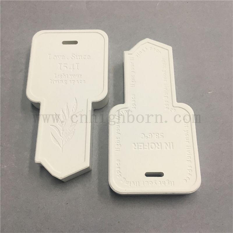 Dostosowane pojedyncze logo talerz aromatów aromatycznych