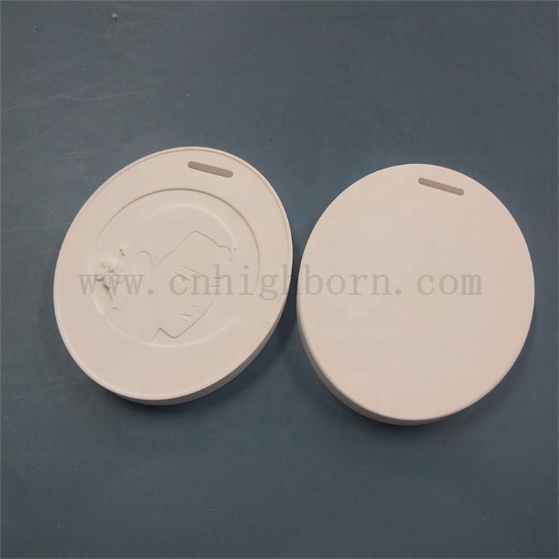 Konfigurowalny wzór Hanglable Używanie samochodu gips aromat dyfuzor porowata ceramiczna płyta ceramiczna