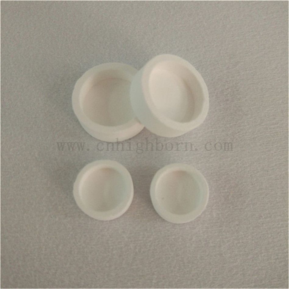 Ogniotrwałe ceramiczne tygiel tlenku Magesia Cylindryczny tygla MGO