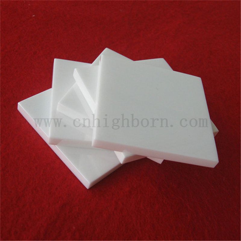 Wypolerowane powierzchniowe białe kolor stabilizowany Zro2 arkusz cyrkonu płytka ceramiczna