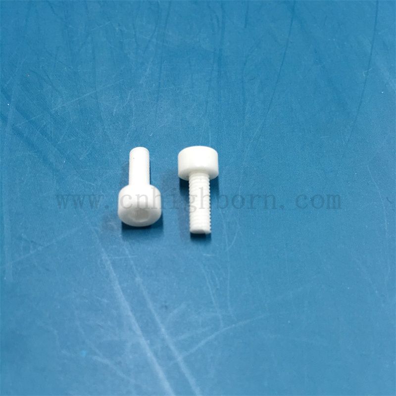 Śruba ceramiczna z cyrkonia ceramiczna śruba ceramiczna zro2 śruba ceramiczna