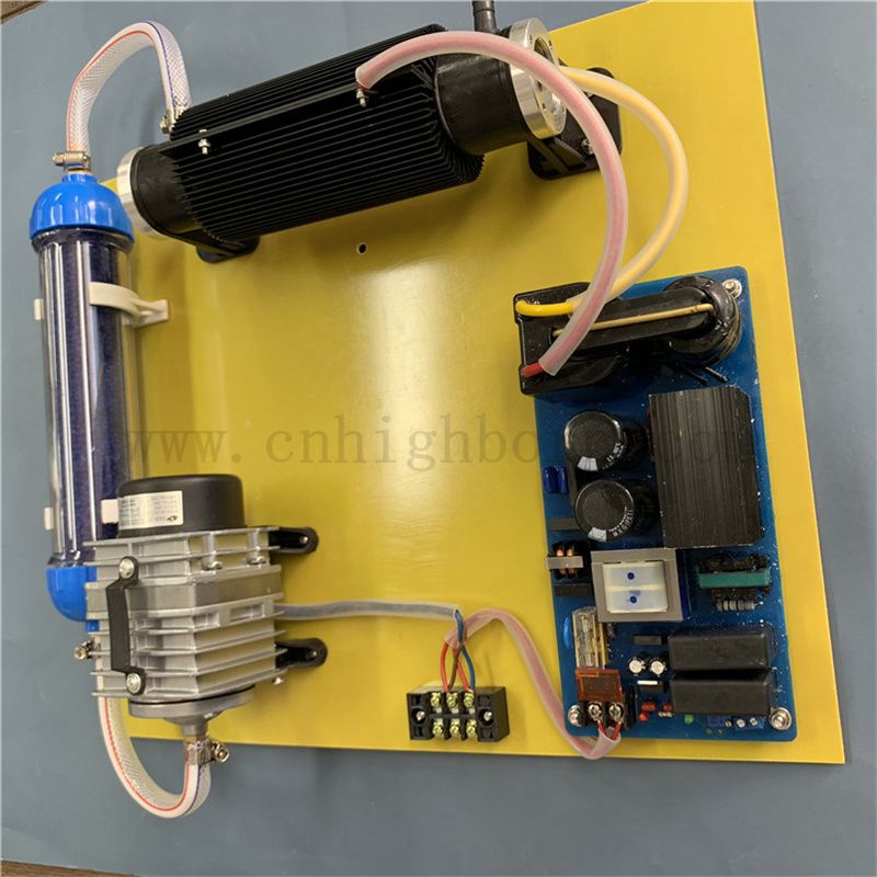  20G 30G chłodzone powietrzem regulowane zamykanie kwarcowe moduł generatora ozonowego rurki szklanej