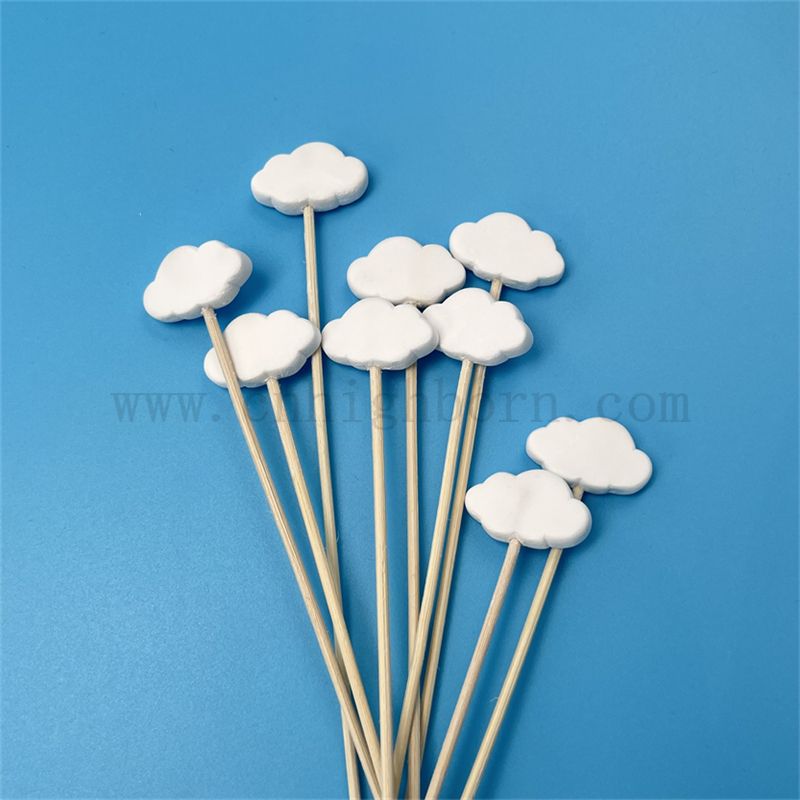 Dostosowane pachnące ceramiczne kształty 3D bezzapachowe kamień zapachowy tynk