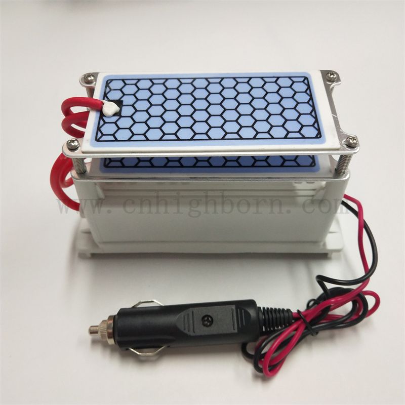12 V 10 g/H Zestaw generatora ozonatora moduł Ozonator z wtyczką zapalniczkową papierosową w połączeniu