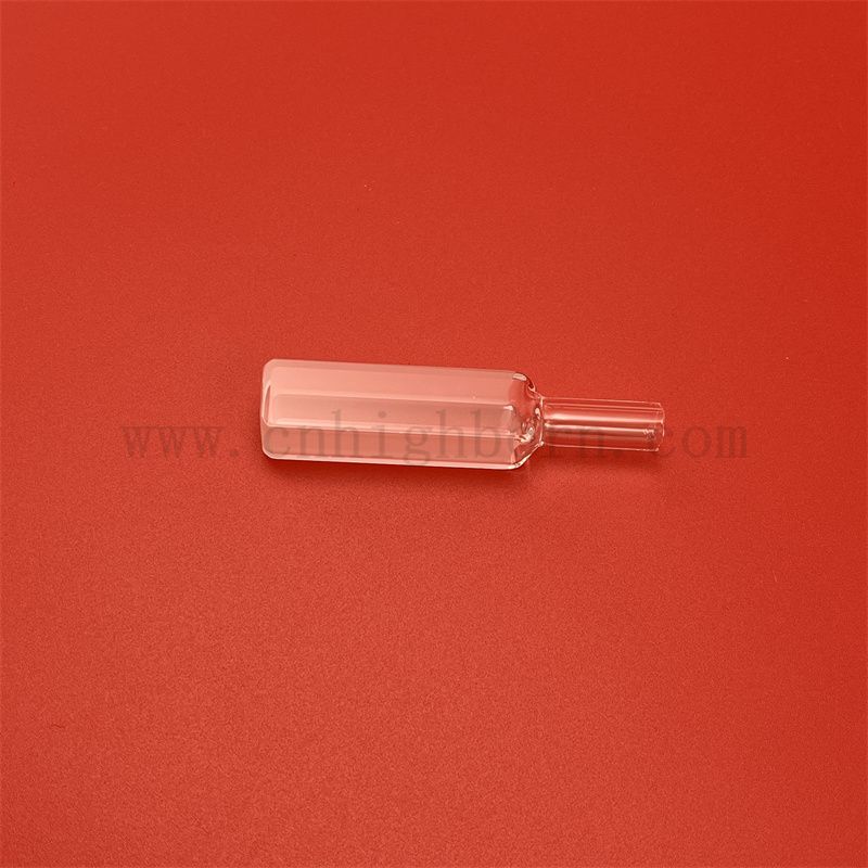 Fluorometr UV spektrofotometr szklany Kuwetka Długość Kwarcowa kuwata 10 mm Kwarc prostokąta z stopniowaną uszczelką