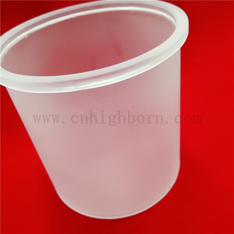 Odporność na ciepło dostosowana stopionowa krzemionka półprzezroczysta kwarc tygla