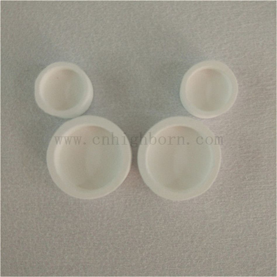 Ogniotrwałe ceramiczne tygiel tlenku Magesia Cylindryczny tygla MGO