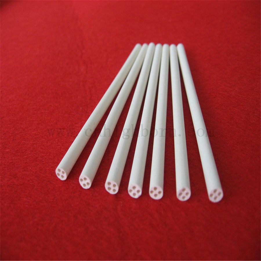 99% tlenku magnezu rdzeń ceramicznych rur izolacyjnych MGO pręty dla 2 otworów 4 otwory