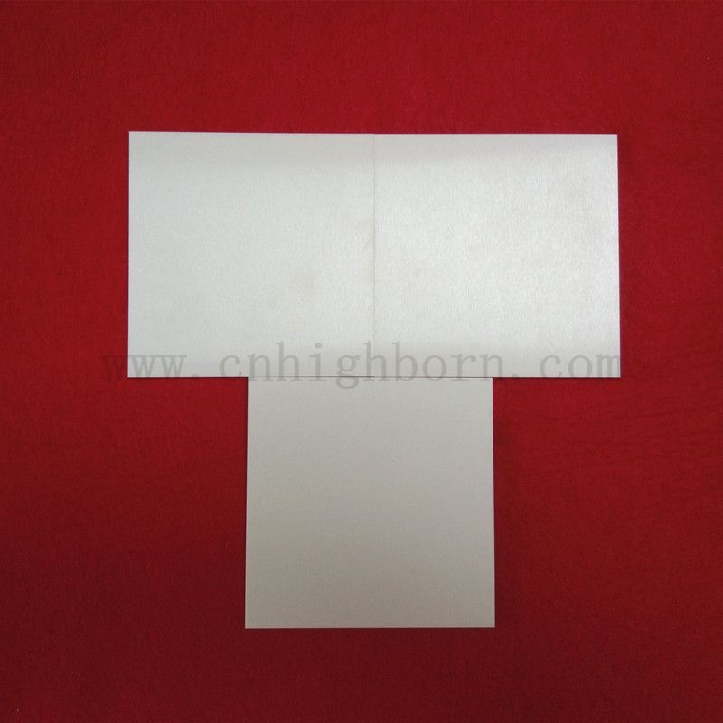 YSZ Stabilizowany arkusz cyrkonowy arkusz ceramiczny Zro2 Płyta ZRO2