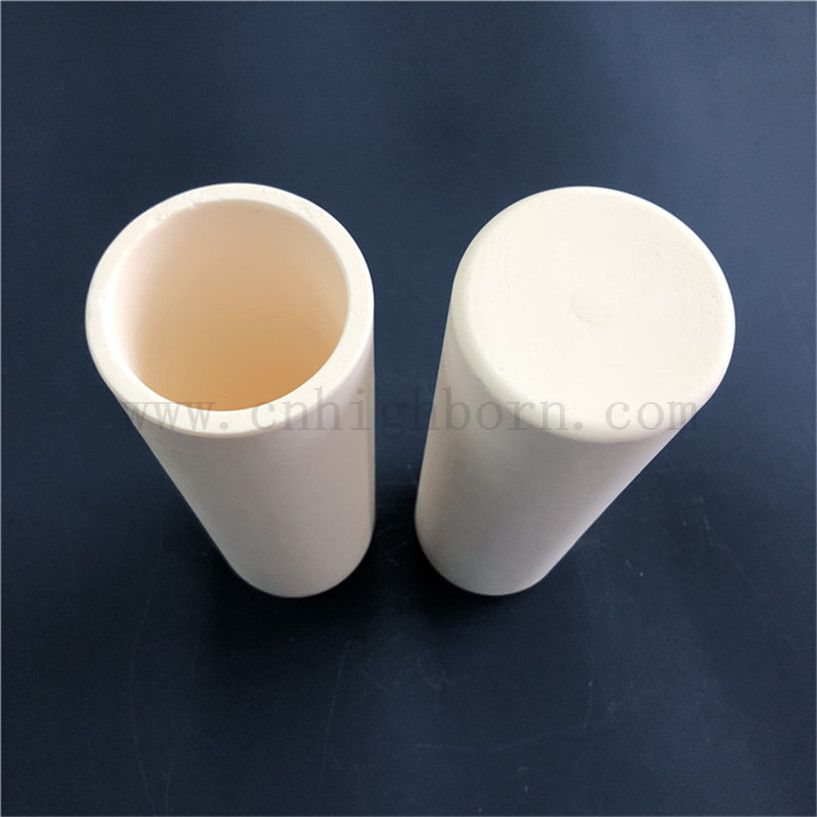 Oporna na magnezję ceramiczna MGO Tlenek magnezu tygły stosowane do pieca o średniej częstotliwości