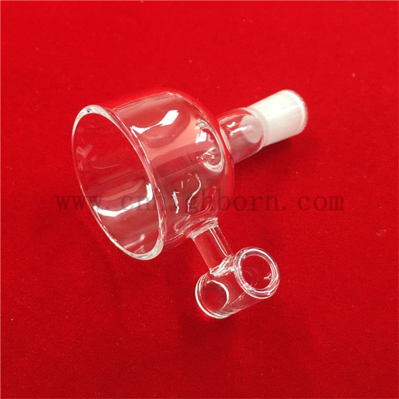 Miska o wysokiej czystości Opór ciepła kształt czysty kwarcowy szklany banger