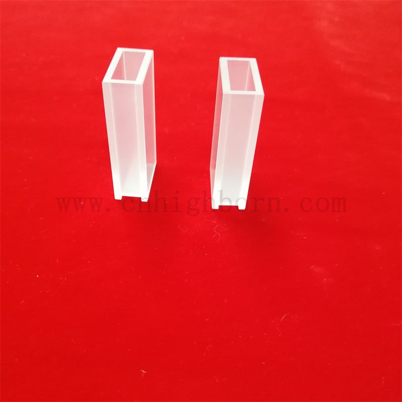 Badania laboratoryjne Clear Instrument Quartz Standard spektrofotometr kwarcowy komórki szklane szklane kuwetki