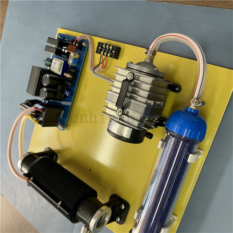  20G 30G chłodzone powietrzem regulowane zamykanie kwarcowe moduł generatora ozonowego rurki szklanej