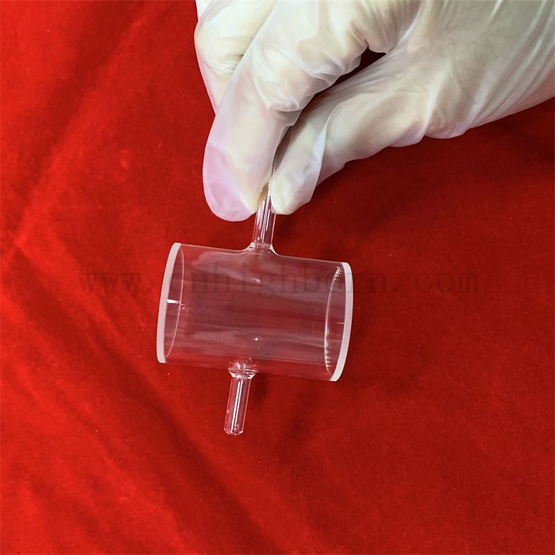 Okrągła kuweta spektrometru laboratoryjnego