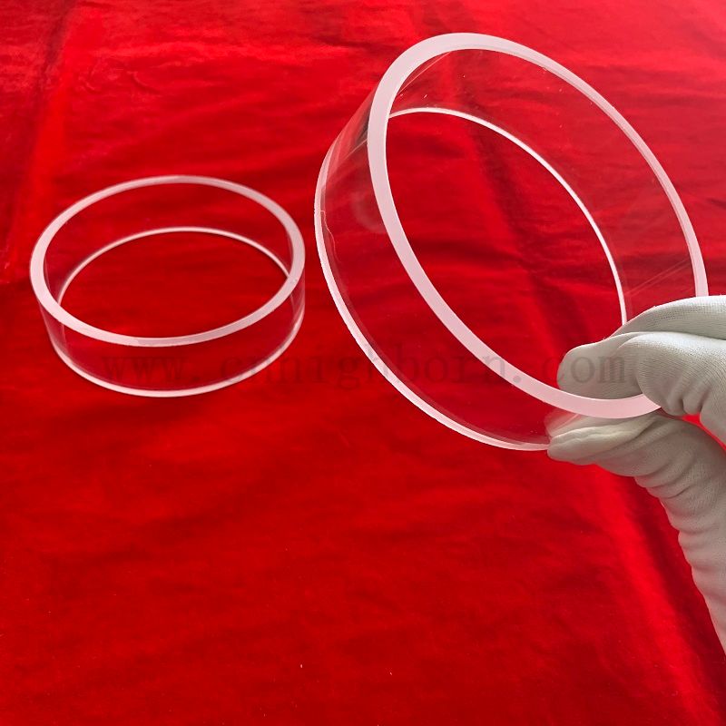 Clear Spited Silica Quartz Glass Izolacja Kolinel dla przemysłu 