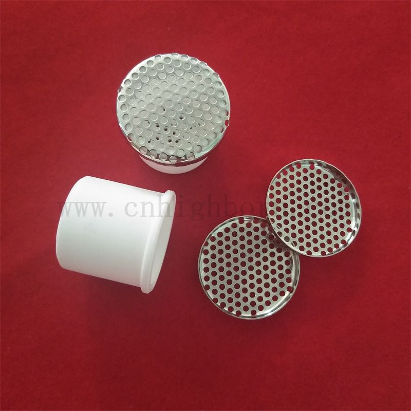  95% aluminiowa ceramiczna topnienie tygla aluminiowa elektroniczna kubek oleju papierosowego