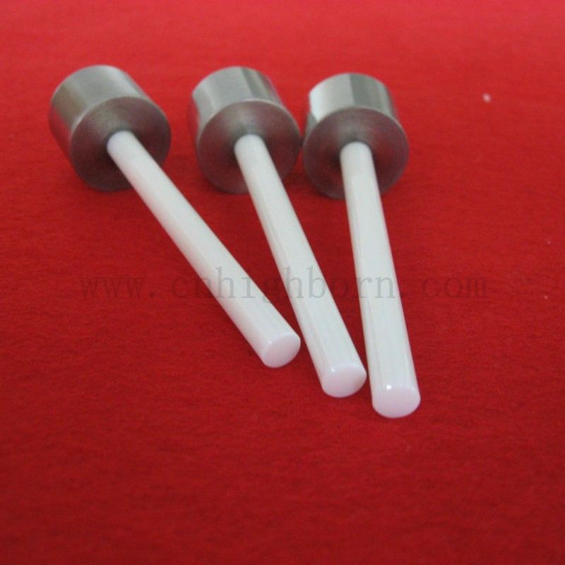 Ceramiczny tłok tłokowy o wysokiej precyzji cyrkonu z metalową częścią