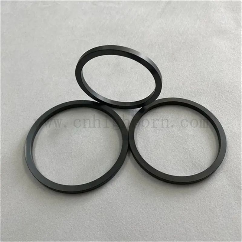 Zużycie odporności na pierścień ssic silikon z węglikiem ceramiczny pierścień uszczelniający