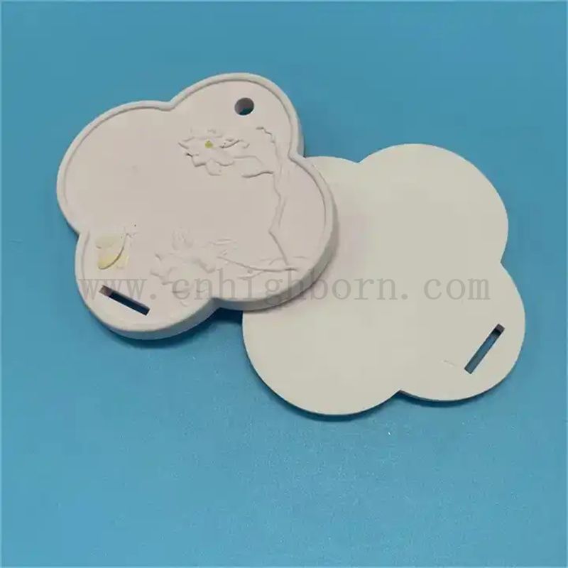 Dostosowany biały znakomity wzór Aroma dyfuzor wisiorek ceramiczny kamień