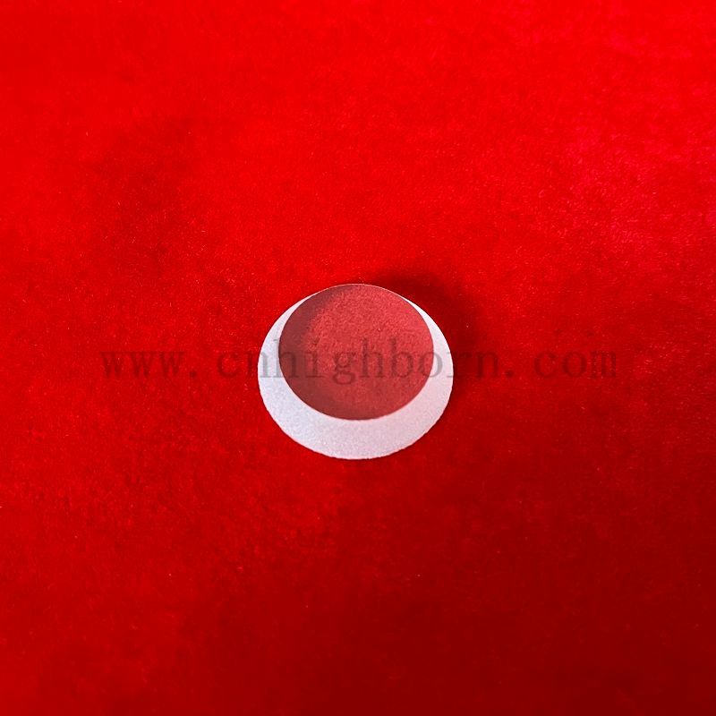 Okrągłe soczewki ze szkła kwarcowego