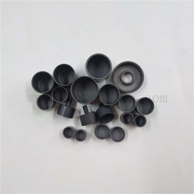 Ogrzewany krzem w wysokiej temperaturze doniczka do gętna węgla SSIC Ceramiczna kubek