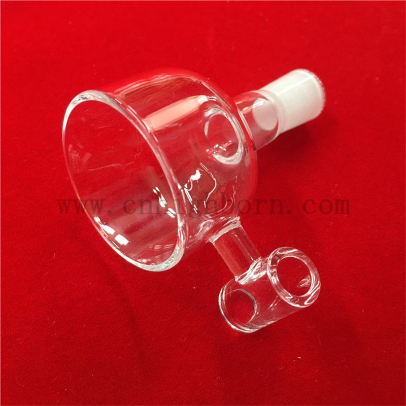 Miska o wysokiej czystości Opór ciepła kształt czysty kwarcowy szklany banger