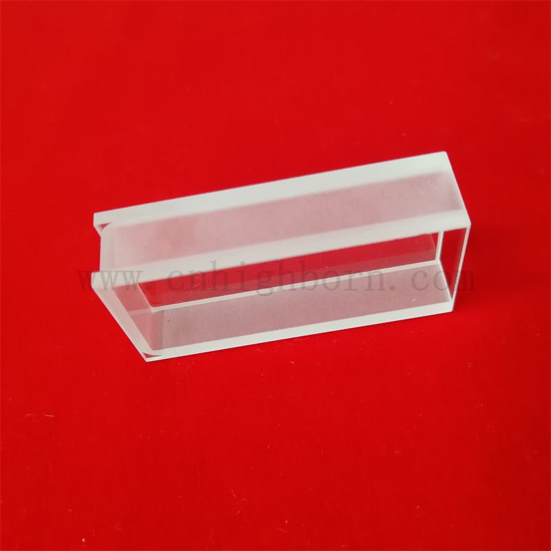Badania laboratoryjne Clear Instrument Quartz Standard spektrofotometr kwarcowy komórki szklane szklane kuwetki