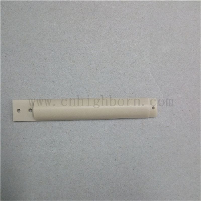 Wysoka przewodność cieplna Aluminiowa azotek ceramiczne części zużywają odporne na ALN wał ceramiczny