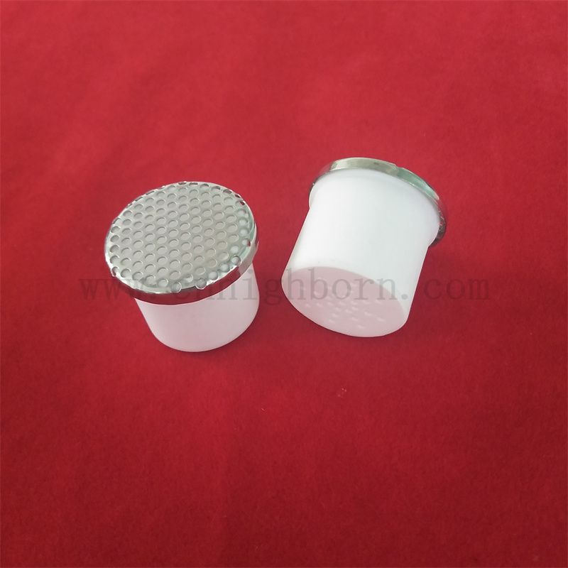  95% aluminiowa ceramiczna topnienie tygla aluminiowa elektroniczna kubek oleju papierosowego
