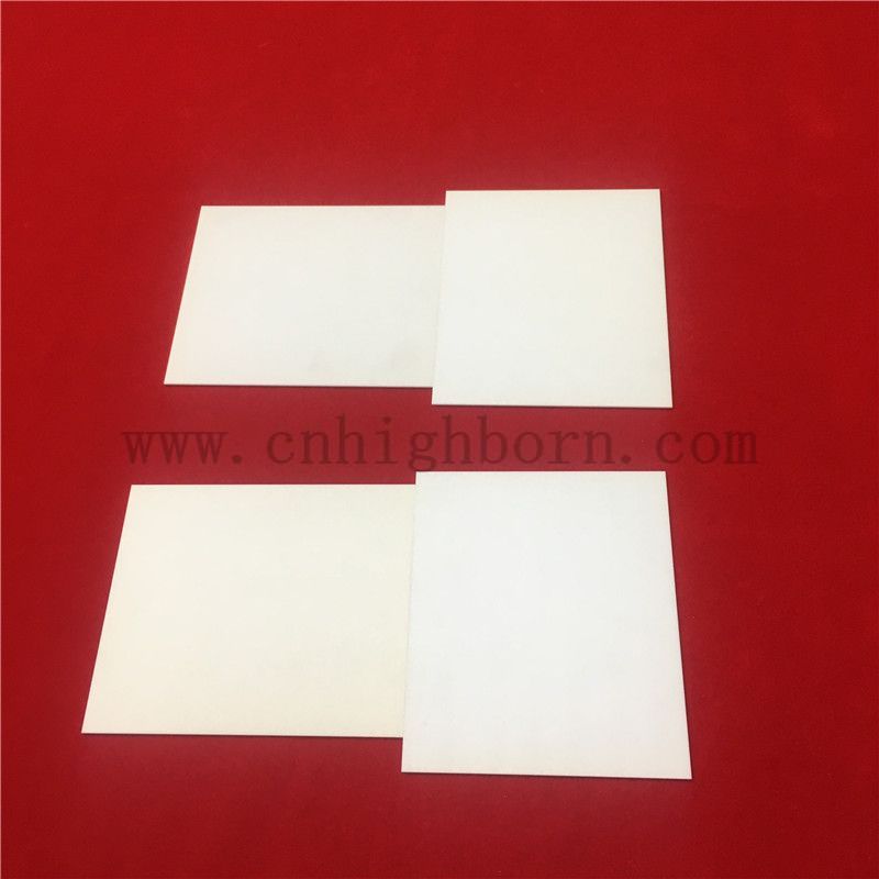 Polerowanie 95% 99% podłoża glinu AL2O3 Płyta ceramiczna