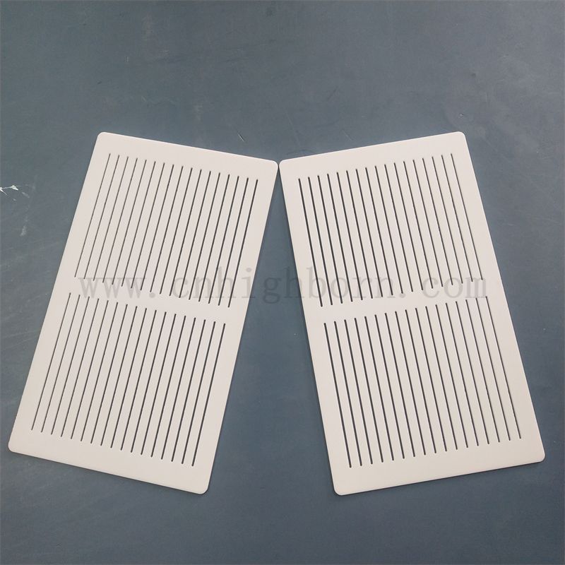 Dostosowywany wysoko precyzyjna płyta Macor Machinable szklana arkusz ceramiczny do izolacji próżniowej