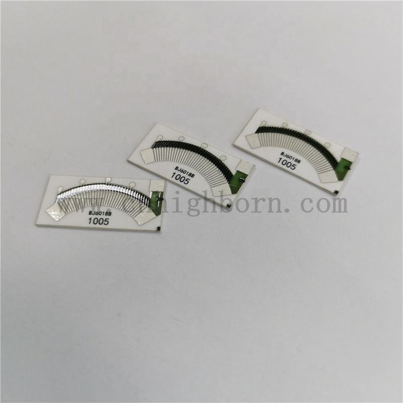 PCB wielowarstwowy detektor poziomu motoryzacyjnego 96% glinu ceramiczny czujnik paliwa gruby obwód filmowy