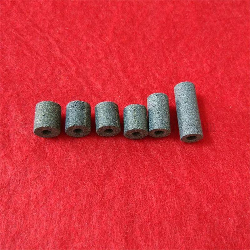 Dostosowany silikonowa rura filtra z węglikiem silikonowym Regulowana porowatość porowata rura ceramiczna