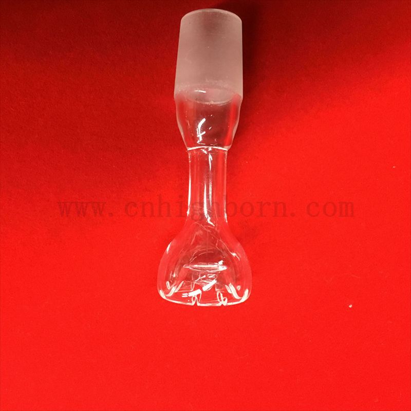 Odporność na ciepło bardziej trwały, dostosowany kształt przezroczysty kwarcowy szklany banger