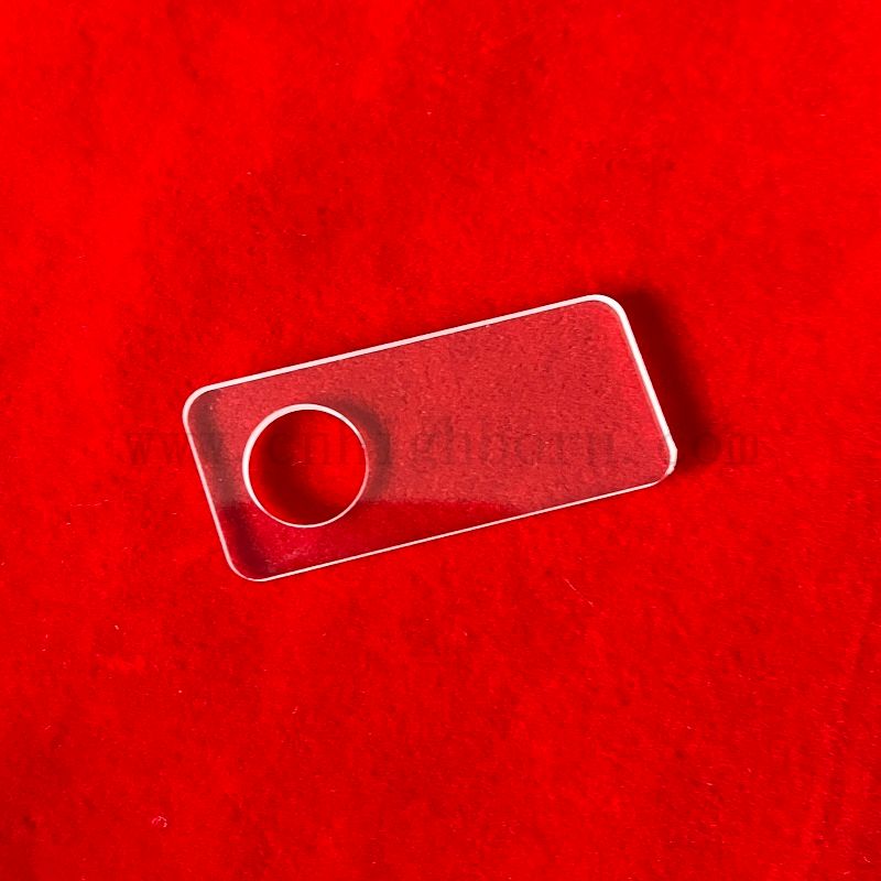 Przezroczysty arkusz krzemionki do mielenia