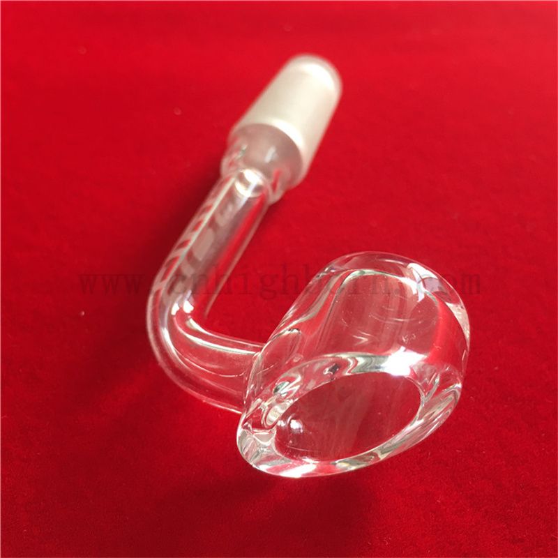 przezroczysty kwarcowy szklany banger