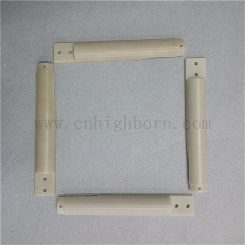 Wysoka przewodność cieplna Aluminiowa azotek ceramiczne części zużywają odporne na ALN wał ceramiczny