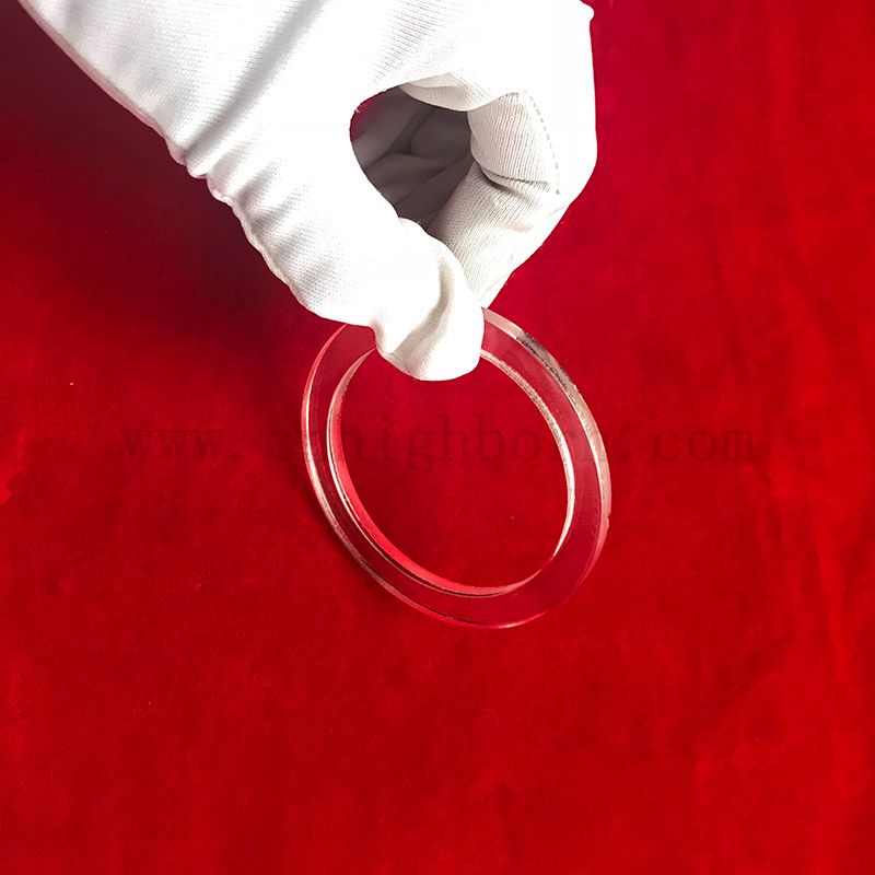 Clear stopion kwarc krzemionkowy mały kołnierz rozmiaru do zastosowań półprzewodników