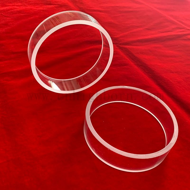 Clear Spited Silica Quartz Glass Izolacja Kolinel dla przemysłu 