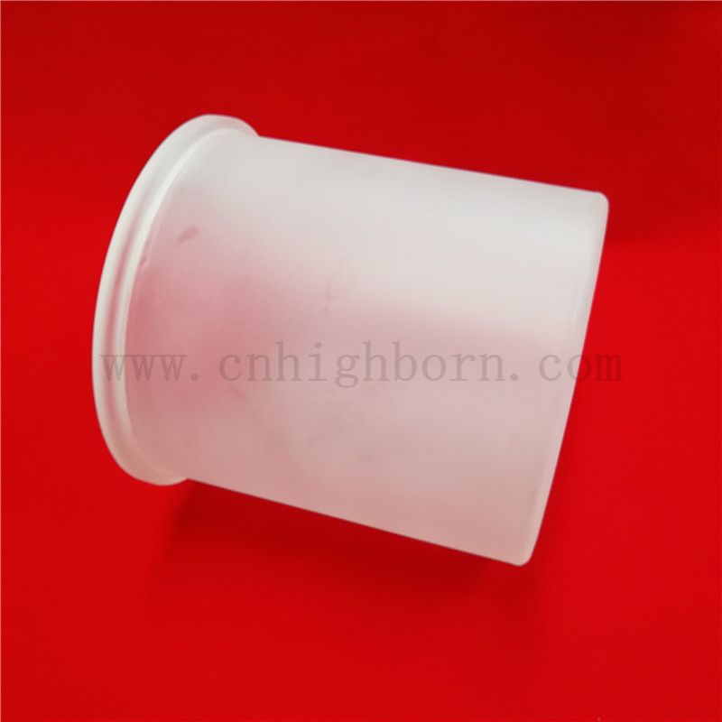 Odporność na ciepło dostosowana stopionowa krzemionka półprzezroczysta kwarc tygla