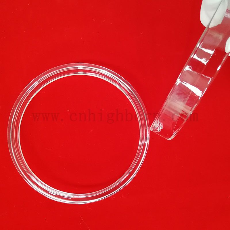 Specjalnie wytwarzaj szklaną rurkę kwarcową ze stopionym kołnierzem krzemionkowym 